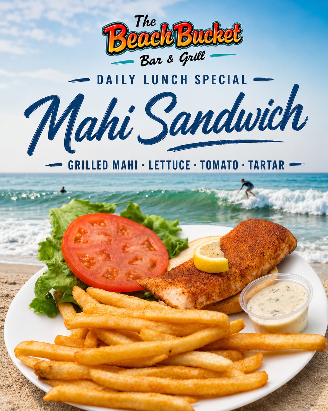 Mahi Sandwich