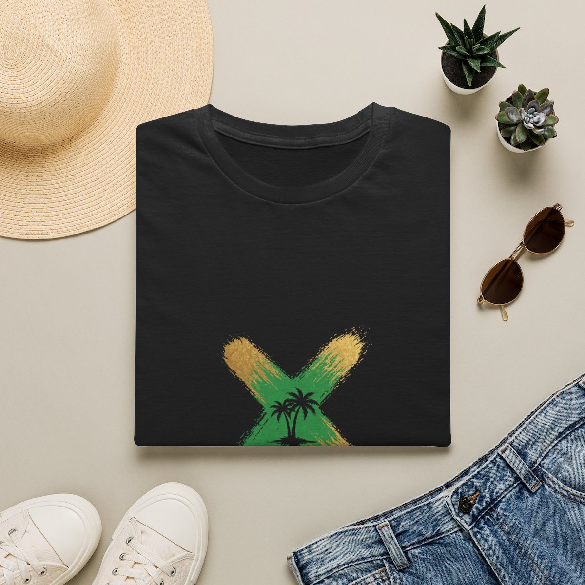 Jamaica Flag X โ Unisex Tee